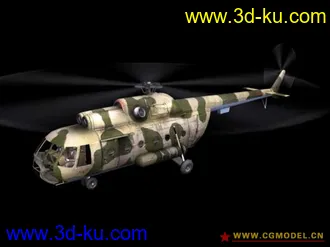 俄罗斯的几个直升机模型，有贴图。的图片