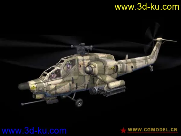 俄罗斯的几个直升机模型，有贴图。的图片8