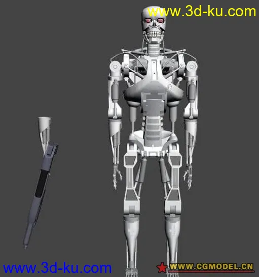 Terminator T800 终结者机器人模型的图片1