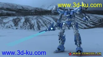 3D打印模型核心机甲的图片