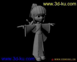 3D打印模型小道士的图片