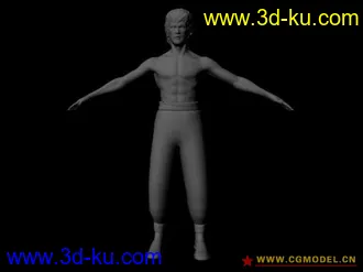 3D打印模型李小龙的图片