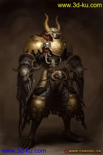 3D打印模型怪兽的图片