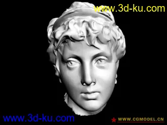 3D打印模型人物头像的图片