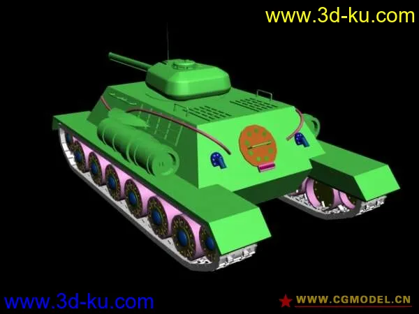 佟飞做的坦克模型的图片1