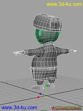 3D打印模型G&J STUDIO 出品卡通人物·小雷的图片