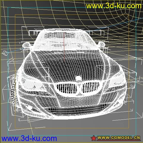 High_poly_BMW_M5模型的图片1