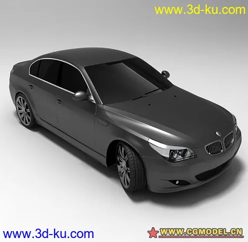 High_poly_BMW_M5模型的图片2