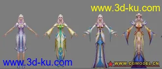 神魔大陆的模型的图片