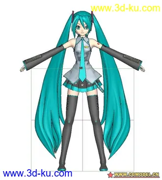 3D打印模型初音最新全合集的图片