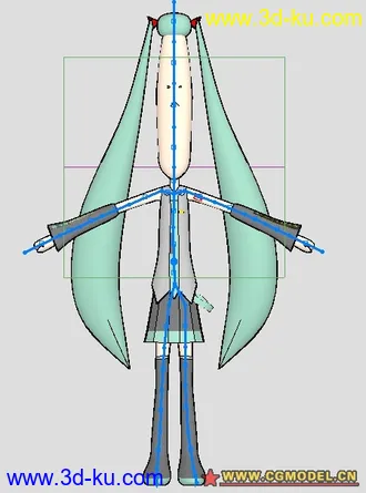 3D打印模型初音最新全合集的图片