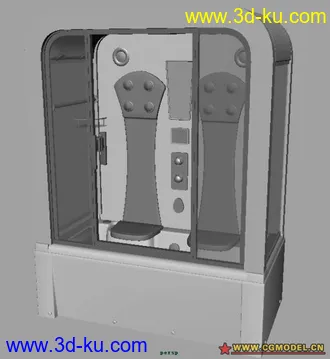 3D打印模型浴室场景的图片