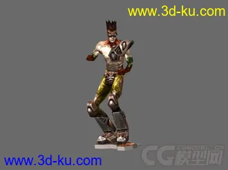 《雷神》的人物模型，一种别类美感。（max8.0）的图片