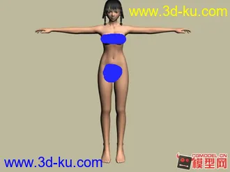 3D打印模型死或生5 美女 不黄不暴力，的图片