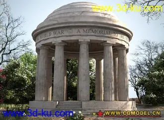 3D打印模型欧式亭子的图片