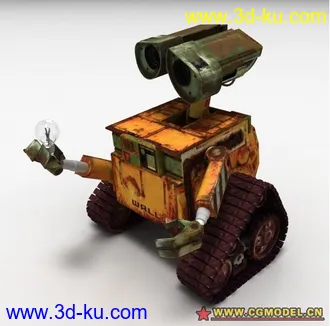 3D打印模型Pixar_Wall-e的图片