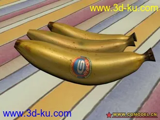 3D打印模型香蕉原创的图片