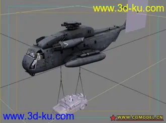 3D打印模型直升机的图片