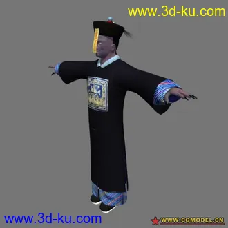 3D打印模型maya 人物 僵尸 恐怖的图片