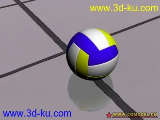 排球模型的图片