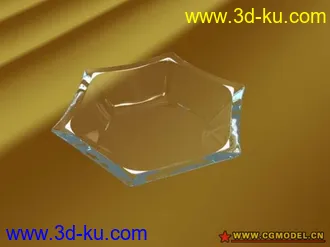 3D打印模型玻璃烟灰缸的图片