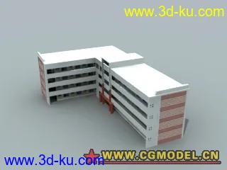 某城市电子地图建筑物模型的图片