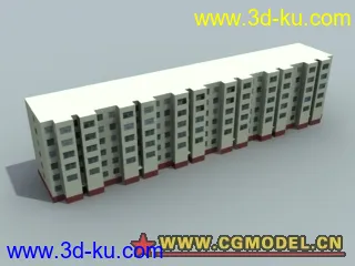 某城市电子地图建筑物模型的图片