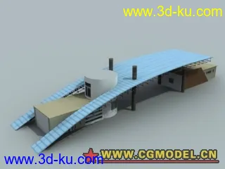某城市电子地图建筑物模型的图片