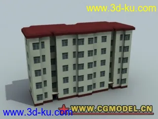 某城市电子地图建筑物模型的图片
