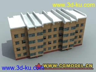 某城市电子地图建筑物模型的图片