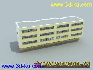 某城市电子地图建筑物模型的图片