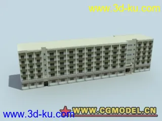 某城市电子地图建筑物模型的图片