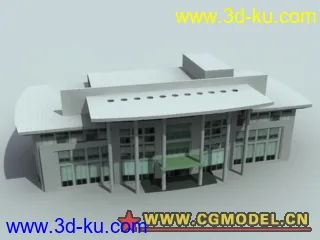某城市电子地图建筑物模型的图片