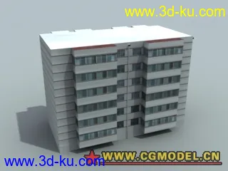 某城市电子地图建筑物模型的图片