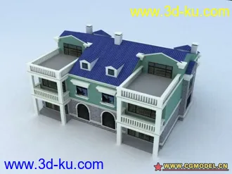 某城市电子地图建筑物模型的图片
