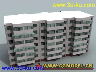某城市电子地图建筑物模型的图片