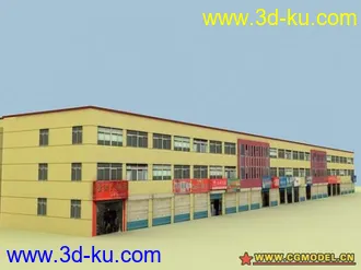 某城市电子地图建筑物模型的图片