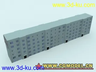 某城市电子地图建筑物模型的图片