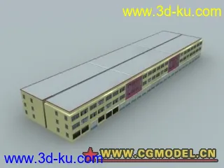 某城市电子地图建筑物模型的图片