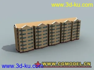 某城市电子地图建筑物模型的图片