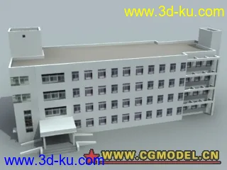 某城市电子地图建筑物模型的图片
