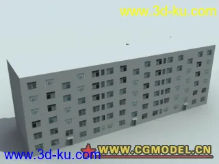 某城市电子地图建筑物模型的图片
