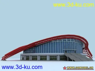某城市电子地图建筑物模型的图片
