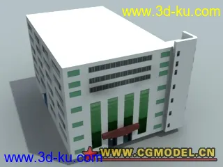 某城市电子地图建筑物模型的图片