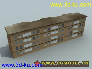 某城市电子地图建筑物模型的图片