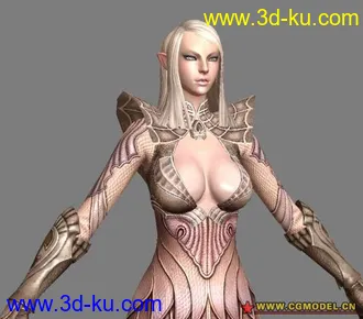 3D打印模型tera精灵战士02的图片
