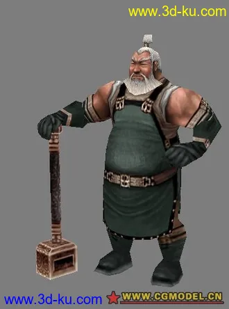 3D打印模型中级铁匠的图片