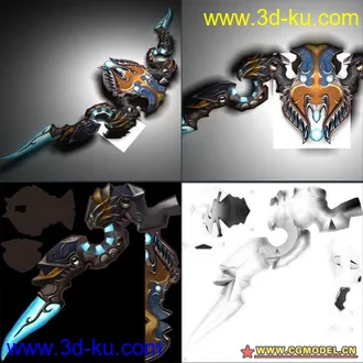 魔兽世界 武器模型——索利达尔·群星之怒的图片