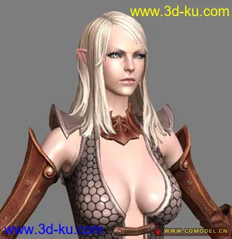 3D打印模型tera精灵战士的图片