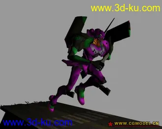 3D打印模型新世纪福音战士 初号机的图片